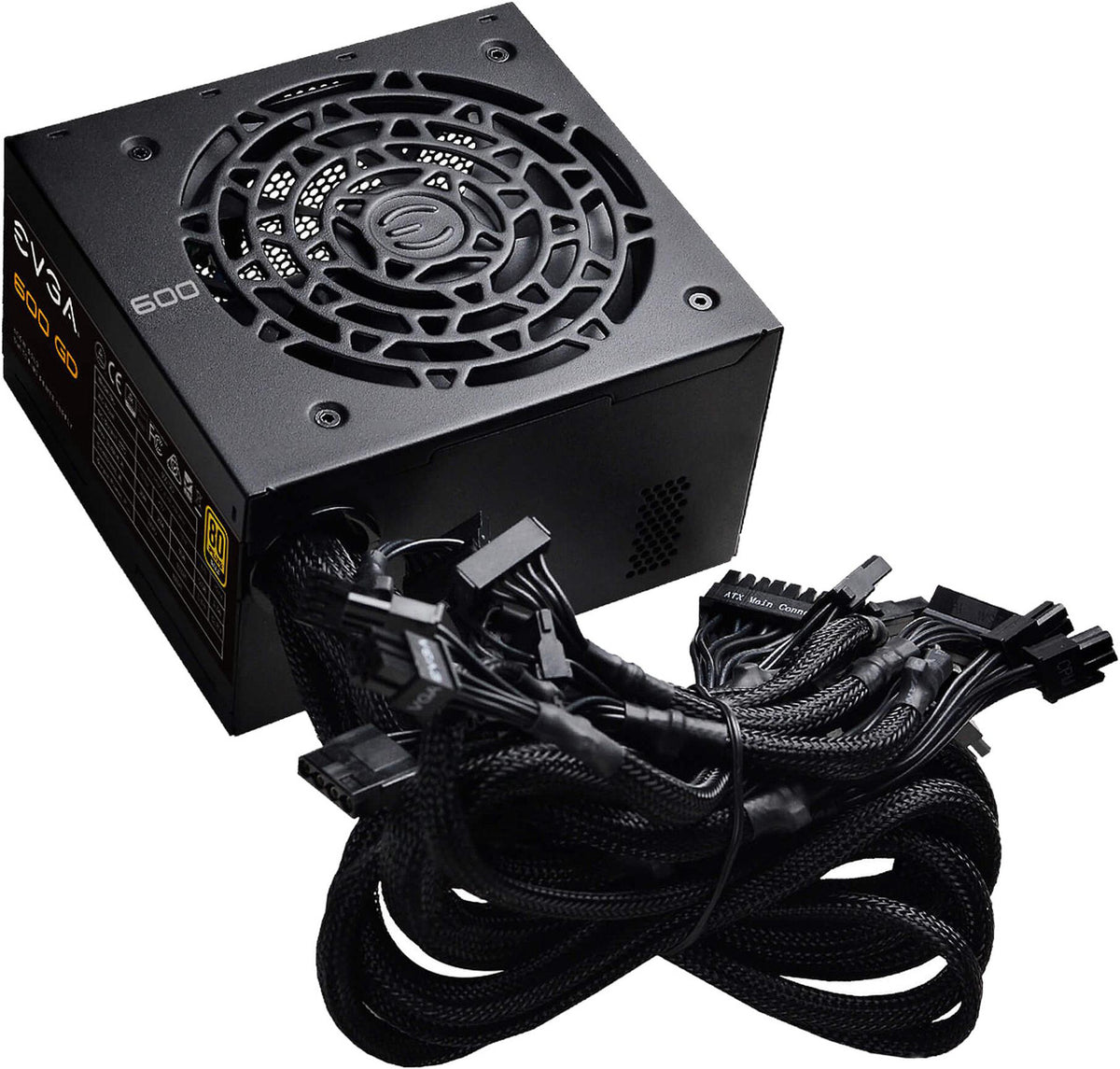 EVGA 600 GD 600W Power Supply ? 80+ Gold Certified High-Efficiency PSU