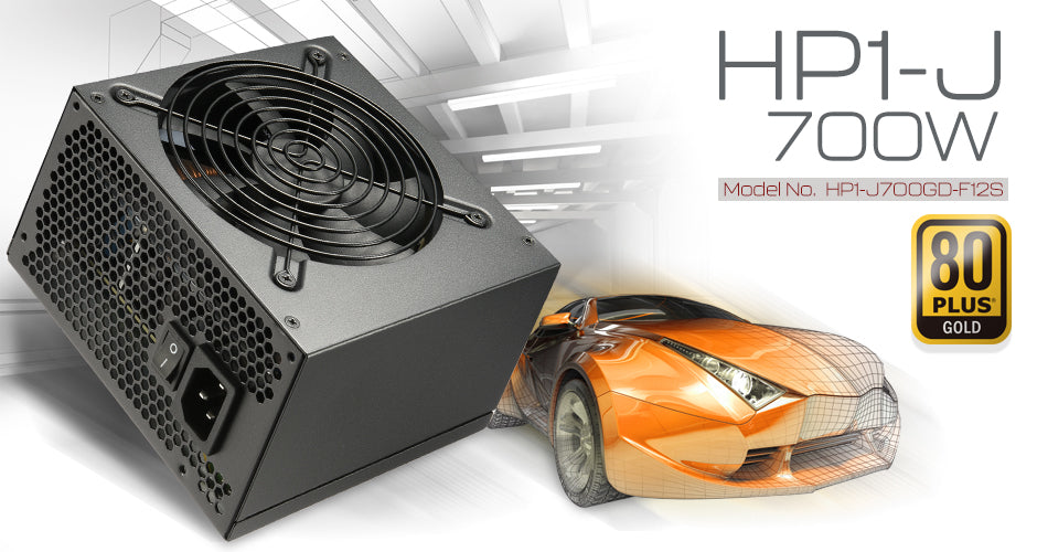 HighPower 700W 80+ GOLD (HP1-J700GD-F12S)