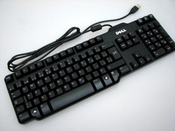 Branded OEM Dell Genuine Black Wired Keyboard