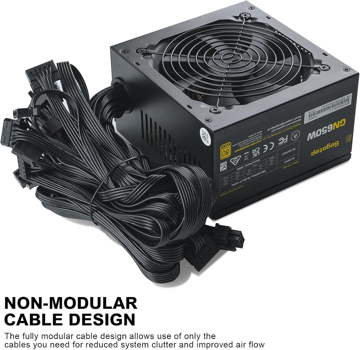 Segotep RP650 Watts Power supply (frequently associated with Segotep's 650W/RP series