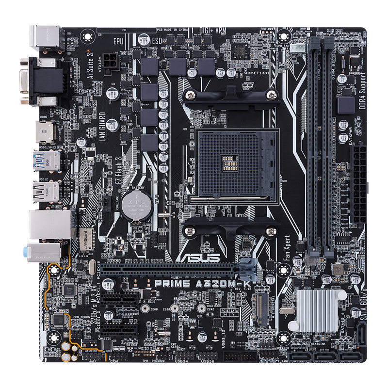 Asus primeA320M-k AM4