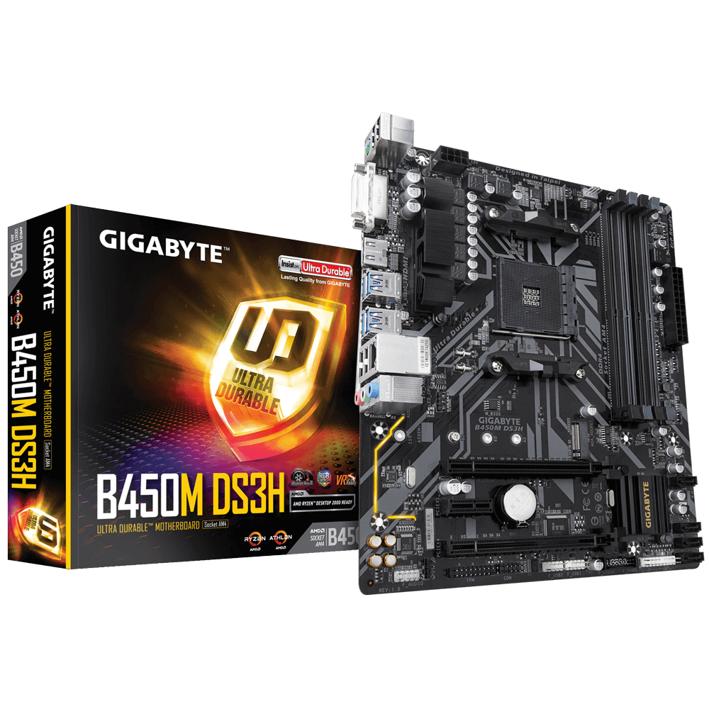 B450M DS3H-AMD-RYZEN- AM4 imported