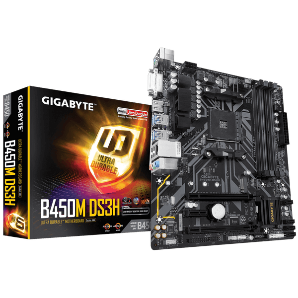 B450M DS3H-AMD-RYZEN- AM4 imported
