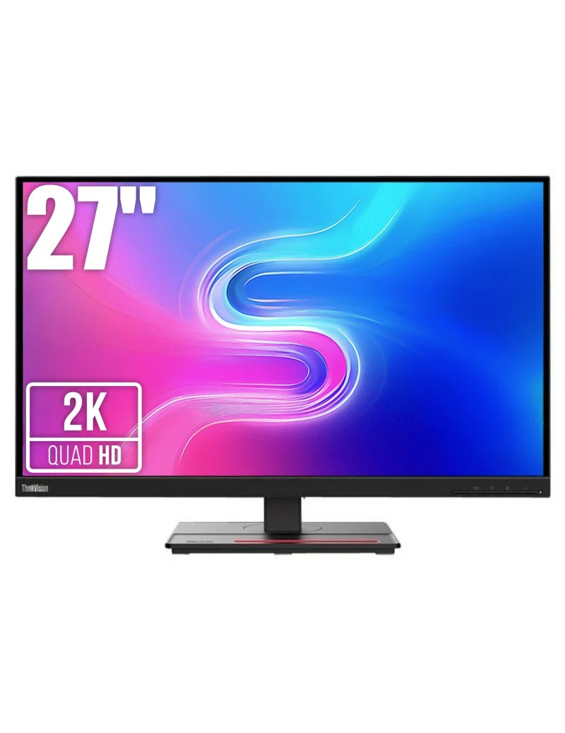 Lenovo ThinkVision P27H-28 27inch – 2K Resolution QHD – LED Borderless Monitor