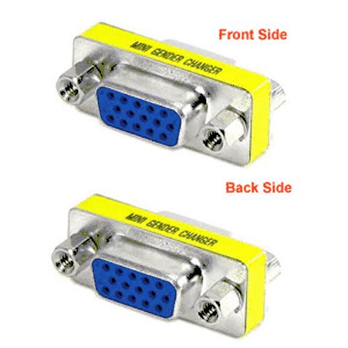 VGA Female To Female Joinder 15 Pin