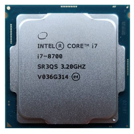 INTEL COR I7 8700  8TH GENERATION PROCESSOR