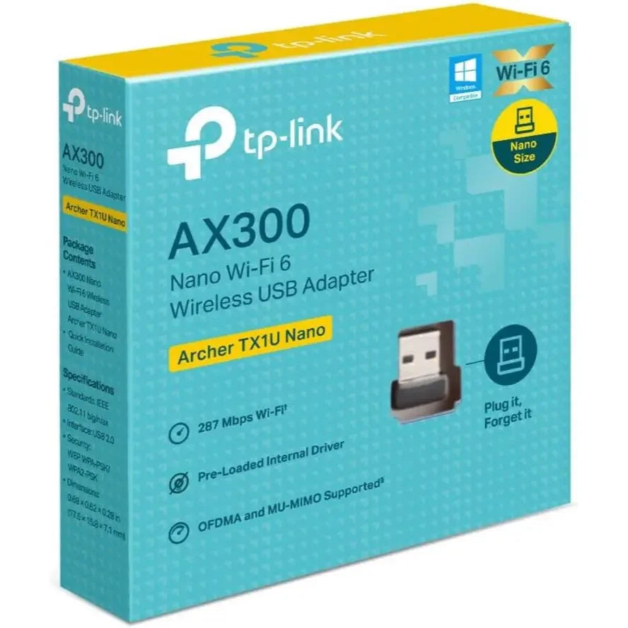 TP-Link Archer TX1U Nano AX300 Wifi 6