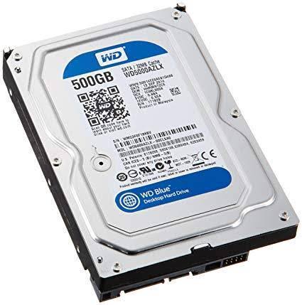 W.D Desktop 500GB hard disk drive